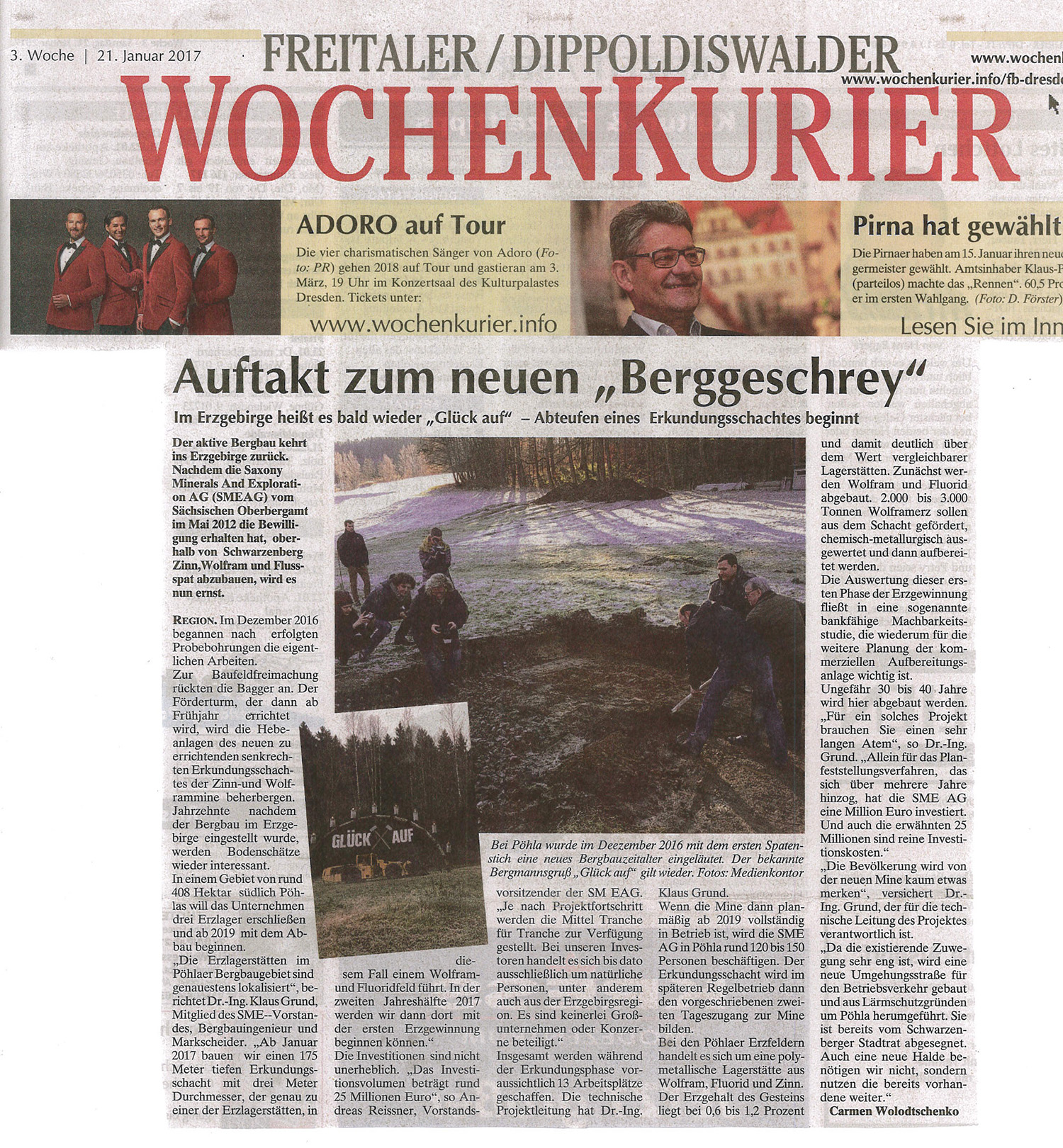 170121 Wochenkurier DW Ftl